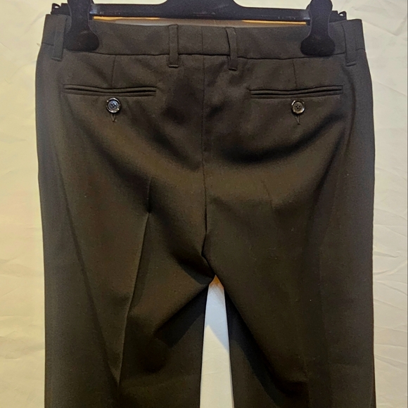 Dolce & Gabbana, Low rise Straight leg Wool Trouser Pants (Italian Size 40/US 4) - Picture 11 of 16